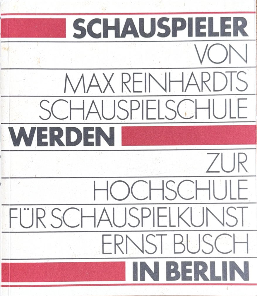 Schauspieler werden in Berlin