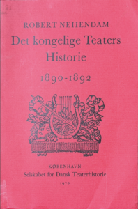 Det kongelige Teater Historie: 1890-1892