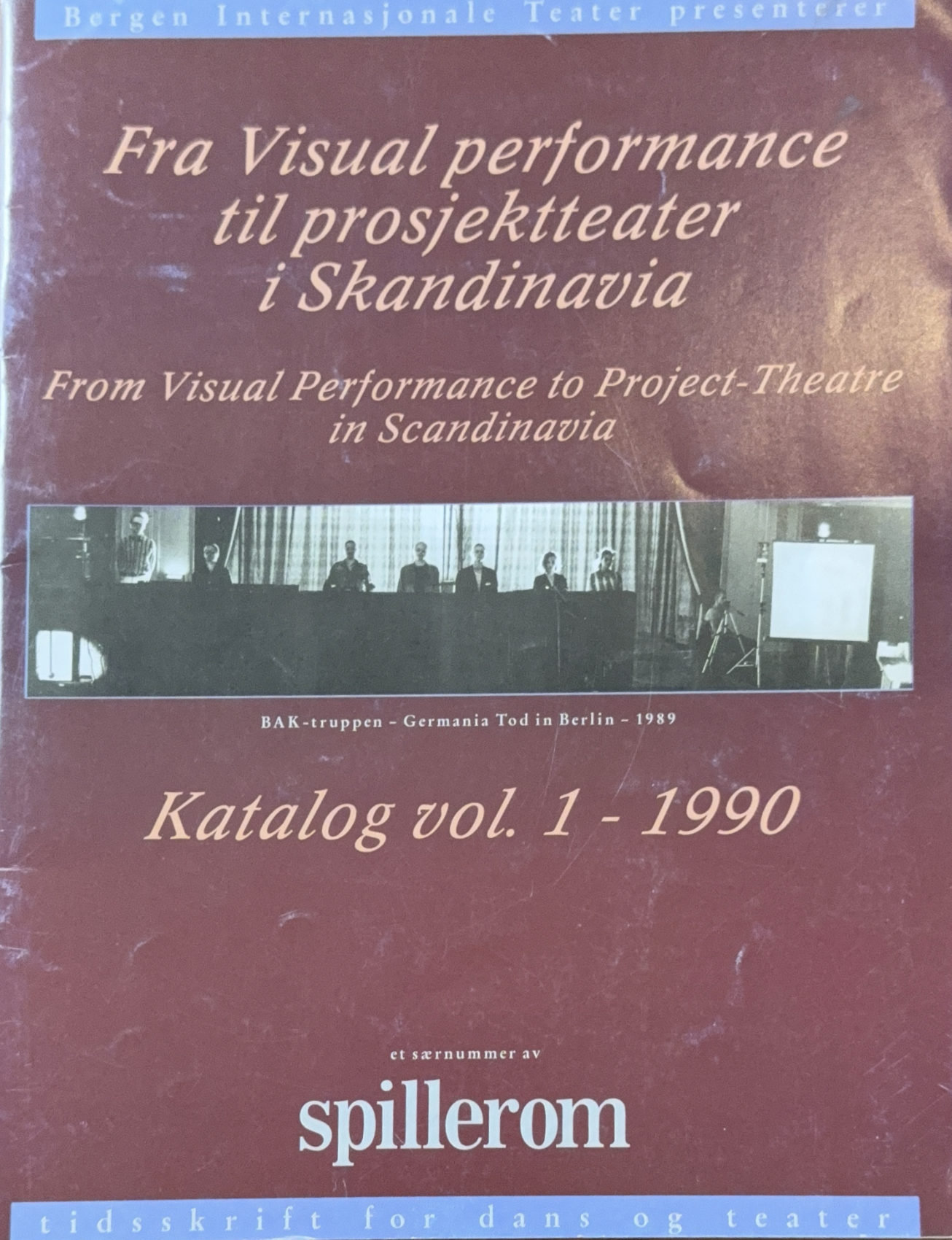 Fra Visual Performance til Prosjektteater i Skandinavia