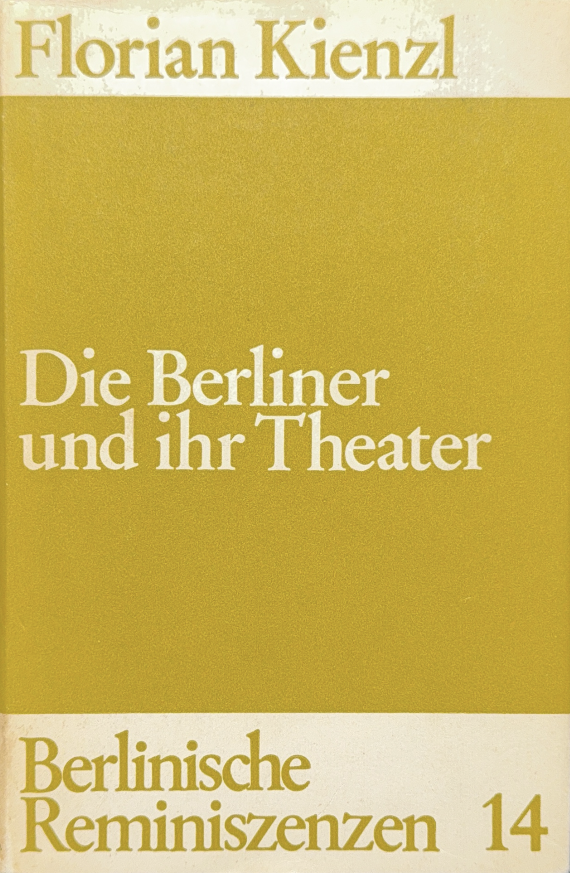 Die Berliner und ihr Theater