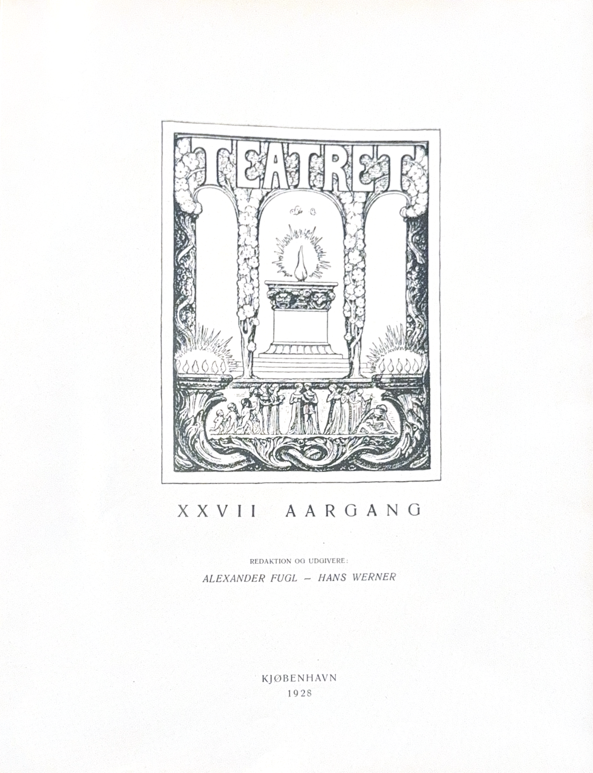 Teatret 1927 – 1928