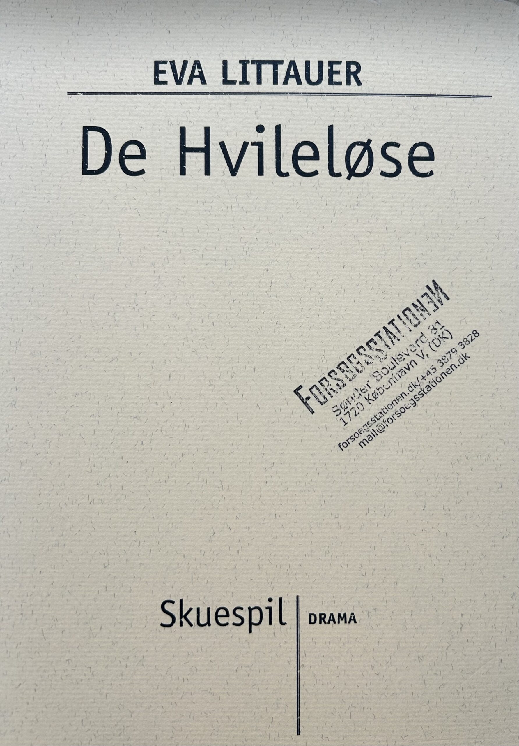 De hvileløse