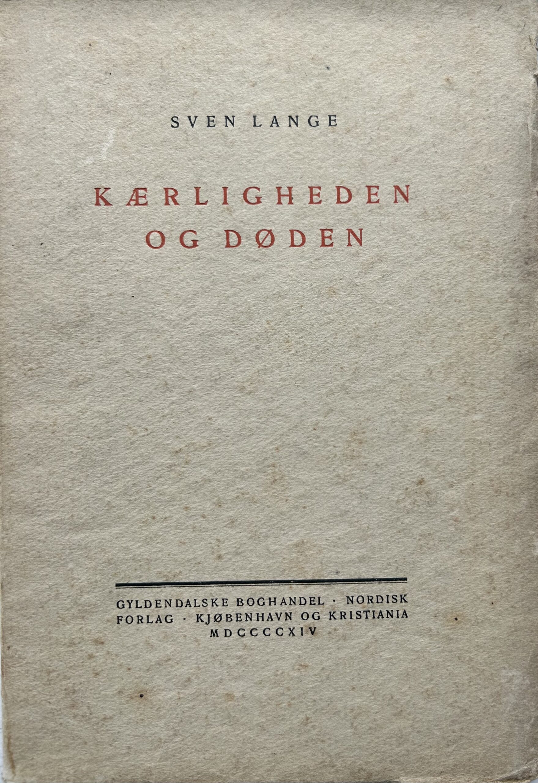 Kærligheden og døden