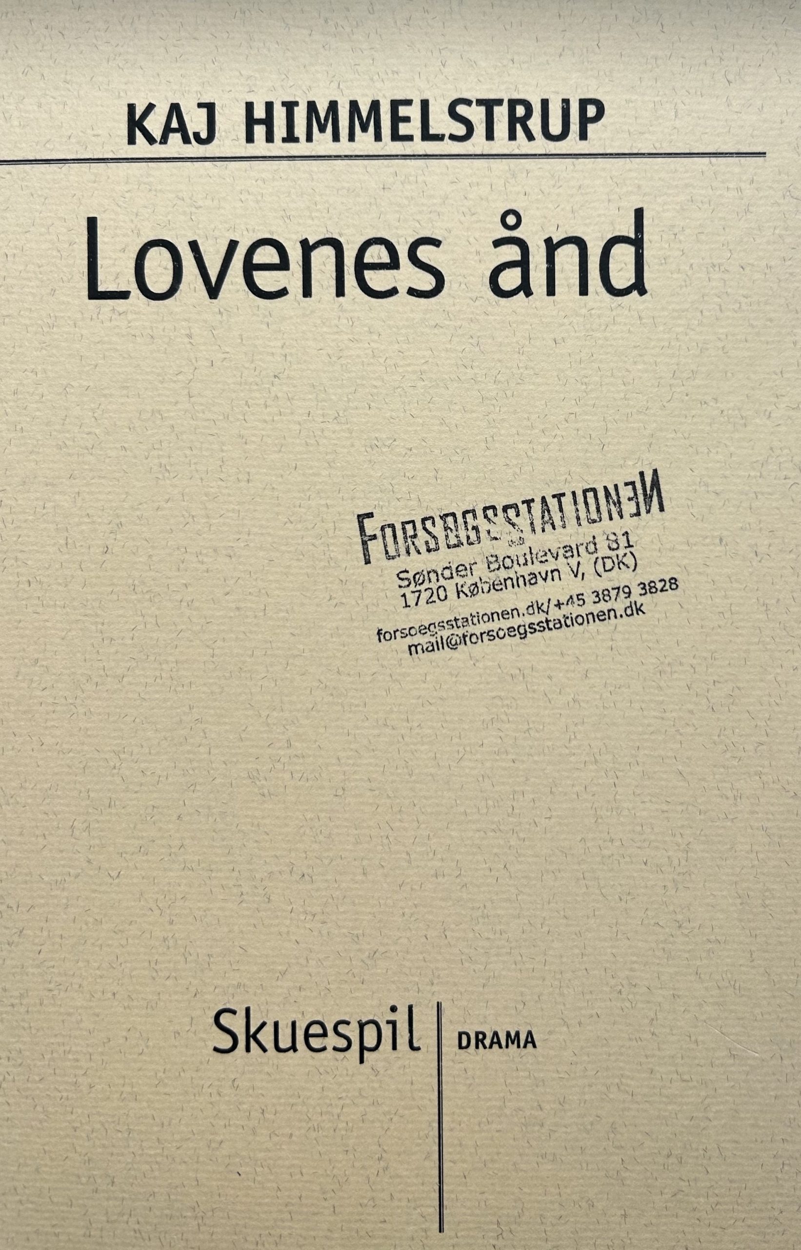 Lovenes ånd