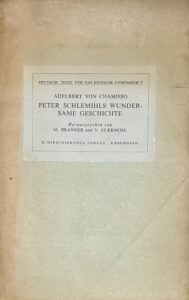 Peter Schlemihls Wundersame Geschichte