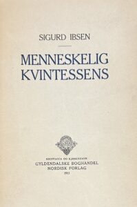 Menneskelig Kvintessens