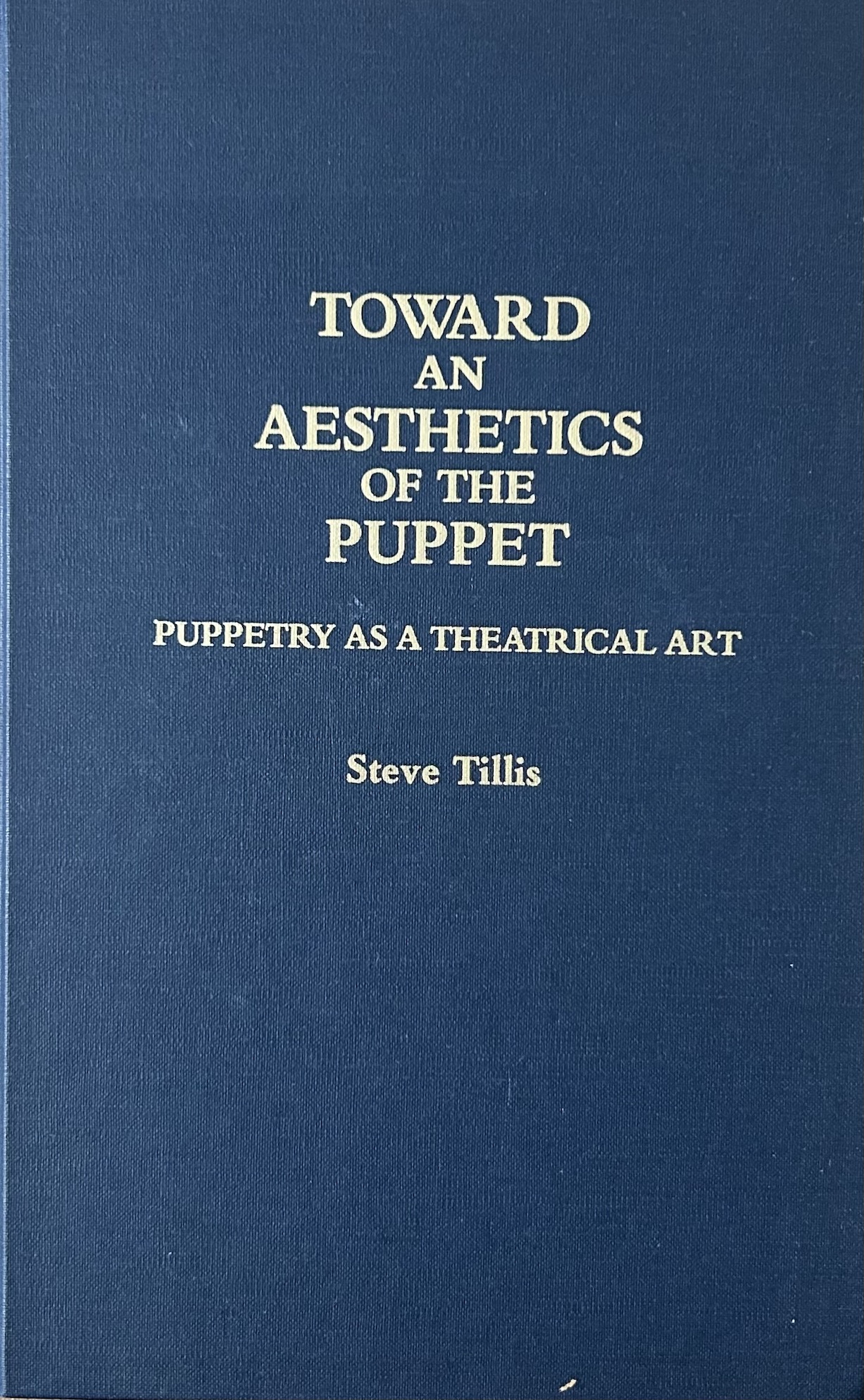 Toward an aesthetics of the puppet