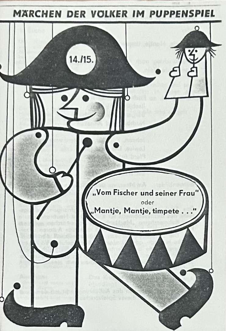 “Vom Fischer und seiner Frau” oder “Mantje, Mantje, timpete…”
